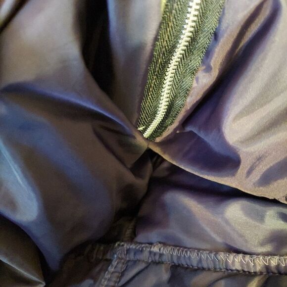 London Fog Mens Jacket Coat Medium Regular Bomber Zip Out Lining  Vintage - Picture 7 of 7